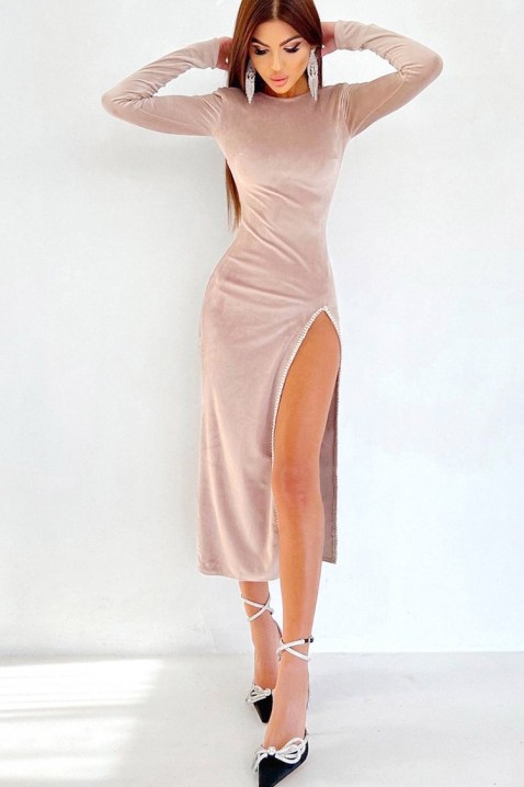 Haljina TEIONELA BEIGE, Boja: bež, IVET.RS - Nova Kolekcija