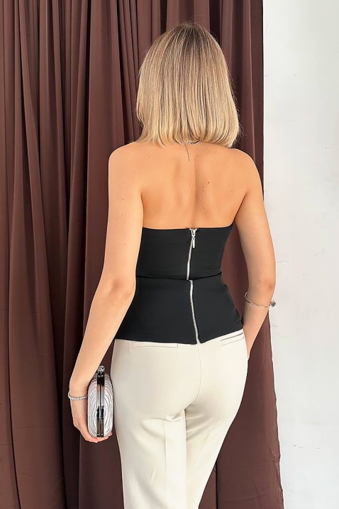 Top TRONZELA BLACK, Boja: crna, IVET.RS - Nova Kolekcija