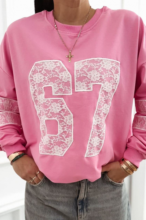 Ženska bluza AMERISTA PINK, Boja: roze, IVET.RS - Nova Kolekcija