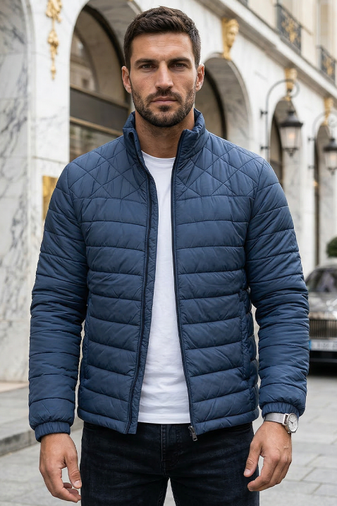 Muška jakna LEONSO, Boja: plava, IVET.RS - Nova Kolekcija