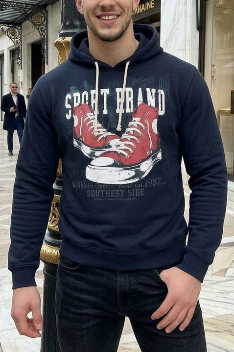 Muška dukserica ABONSO, Boja: tamnoplava, IVET.RS - Nova Kolekcija