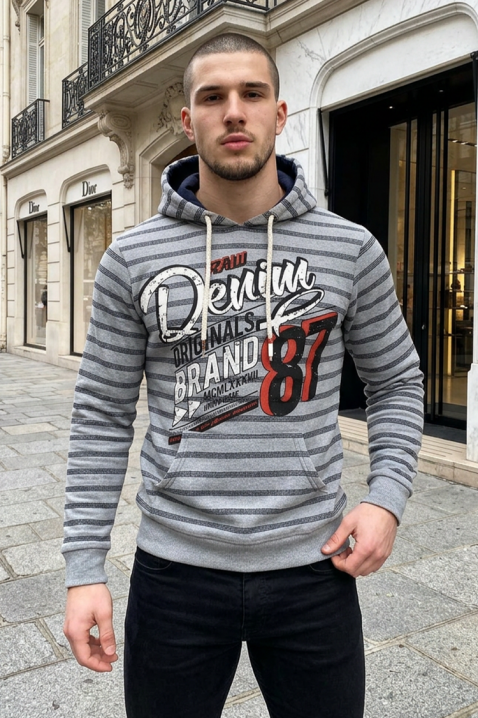 Muška dukserica ALEXINO, Boja: siva, IVET.RS - Nova Kolekcija