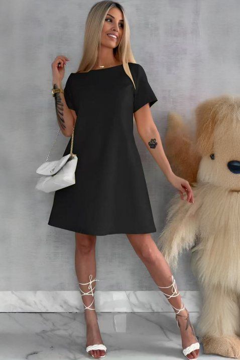 Haljina ROKSOLANA BLACK, Boja: crna, IVET.RS - Nova Kolekcija