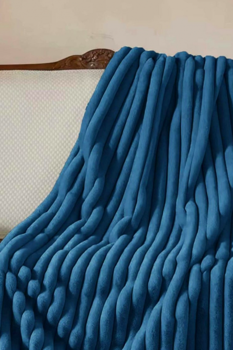 Ćebe GRIELMA BLUE 160x200 cm, Boja: plava, IVET.RS - Nova Kolekcija