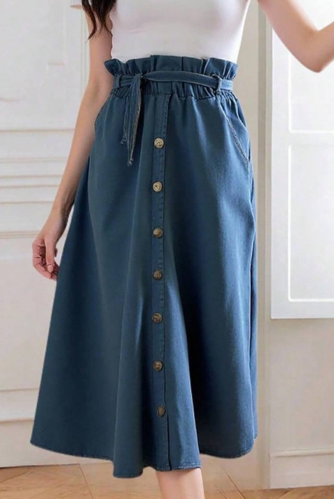 Suknja ALEKSINTA, Boja: plava, IVET.RS - Nova Kolekcija