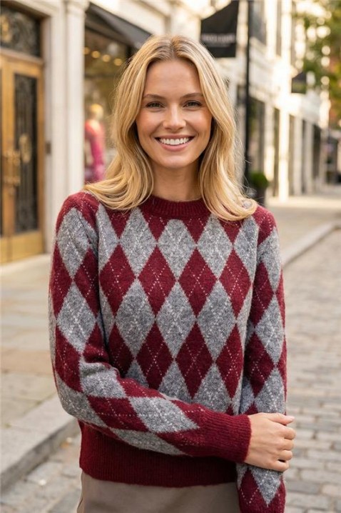 Džemper KELZORNA RED, Boja: crvena, IVET.RS - Nova Kolekcija