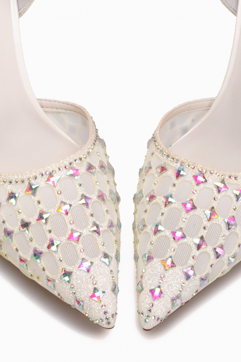 Ženske cipele NOGLILZA WHITE, Boja: bela, IVET.RS - Nova Kolekcija