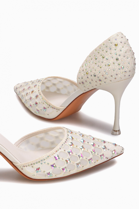 Ženske cipele NOGLILZA WHITE, Boja: bela, IVET.RS - Nova Kolekcija