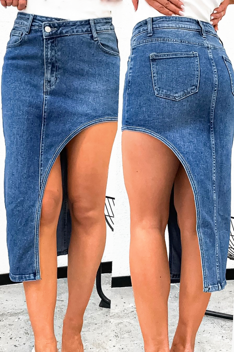 Suknja NARELONZA, Boja: plava, IVET.RS - Nova Kolekcija