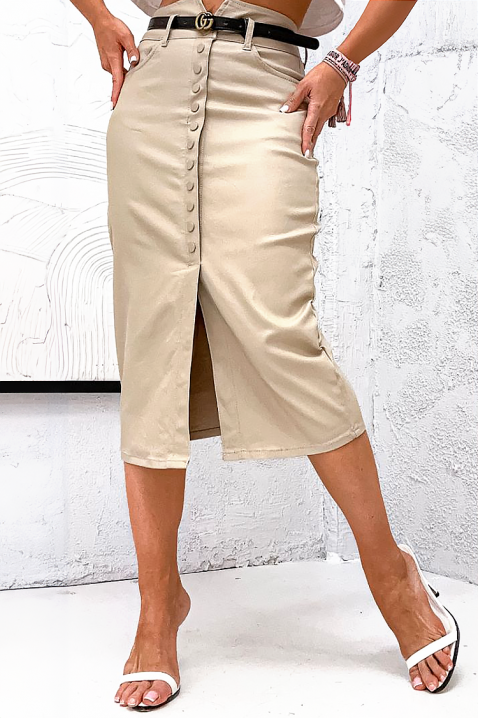 Suknja FILILONZA, Boja: bež, IVET.RS - Nova Kolekcija