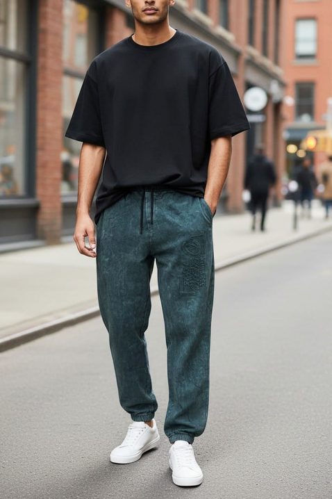 Muške pantalone RENZOLO GREEN, Boja: zelena, IVET.RS - Nova Kolekcija