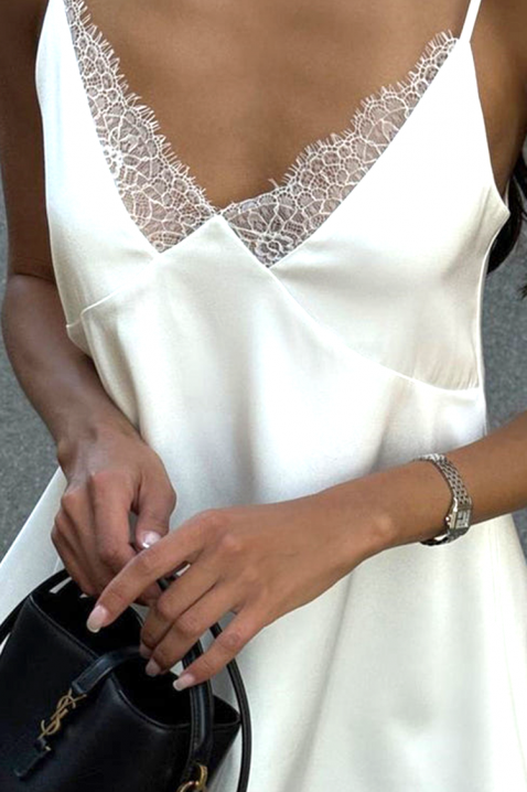 Haljina ARMENITA WHITE, Boja: bela, IVET.RS - Nova Kolekcija