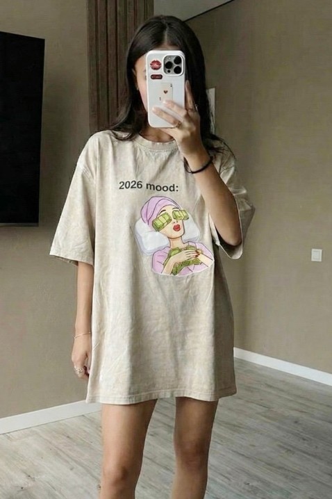 Majica OVELANZA BEIGE, Boja: bež, IVET.RS - Nova Kolekcija