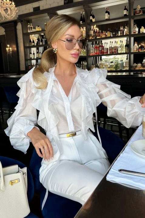 Ženska košulja VOLENZA WHITE, Boja: bela, IVET.RS - Nova Kolekcija