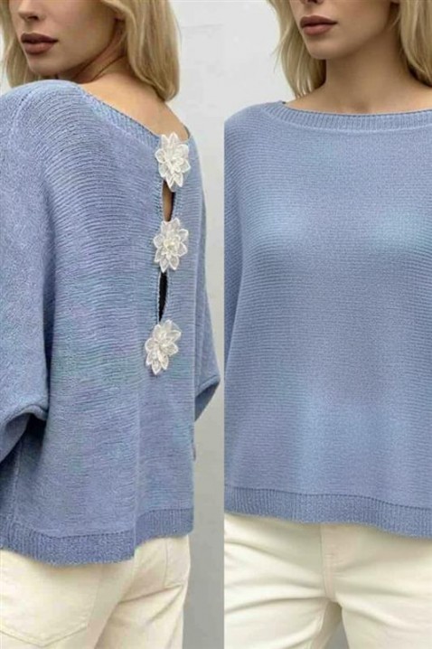 Džemper DARVOLA SKY, Boja: svetloplava, IVET.RS - Nova Kolekcija