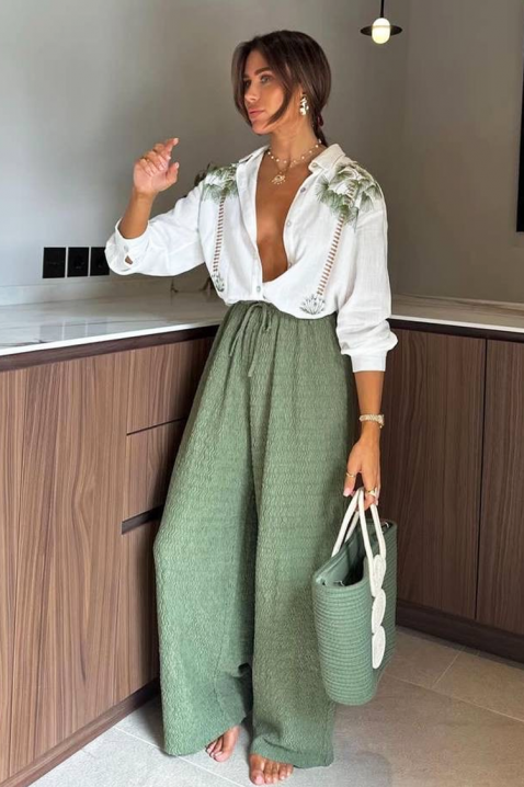 Komplet PALMINZA, Boja: zelena, IVET.RS - Nova Kolekcija