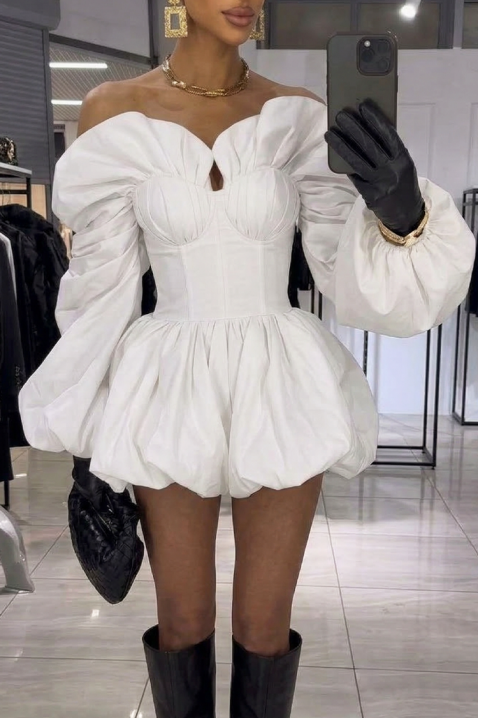 Haljina GARLONZA WHITE, Boja: bela, IVET.RS - Nova Kolekcija