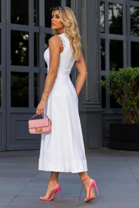 Haljina PAMESITA, Boja: bela, IVET.RS - Nova Kolekcija