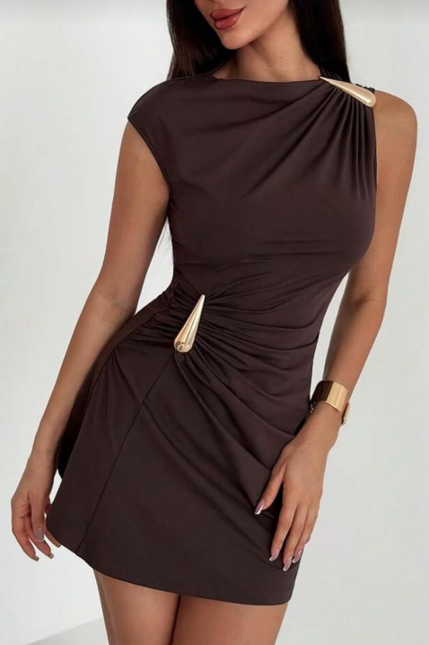 Haljina BLOGELDA, Boja: braon, IVET.RS - Nova Kolekcija