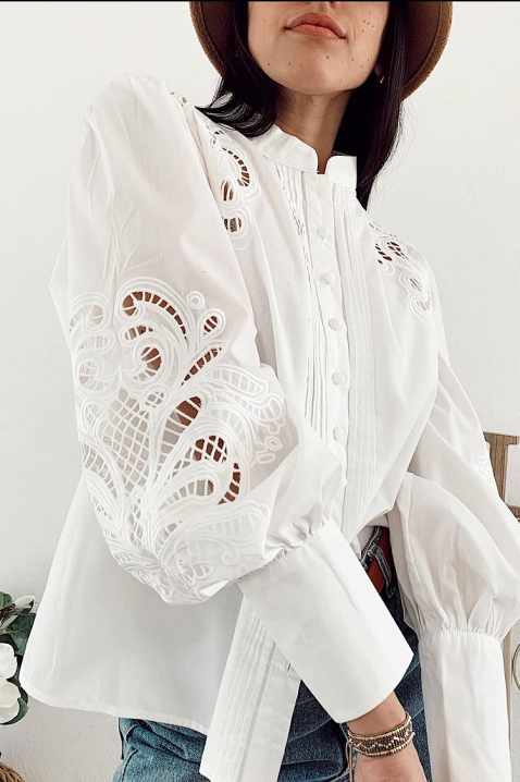 Ženska košulja RILONZEZNA, Boja: bela, IVET.RS - Nova Kolekcija