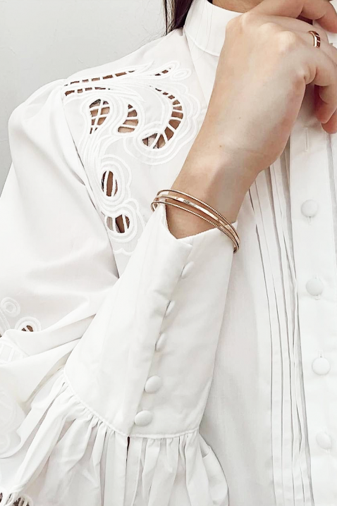 Ženska košulja RILONZEZNA, Boja: bela, IVET.RS - Nova Kolekcija