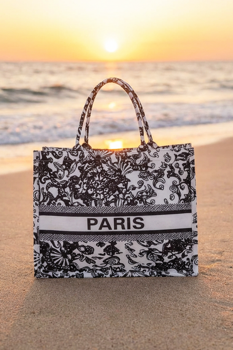 Torba za plažu LUXERIA BLACK, Boja: crna, IVET.RS - Nova Kolekcija