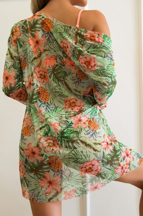 Komplet za plažu TRIONITA GREEN, Boja: zelena, IVET.RS - Nova Kolekcija