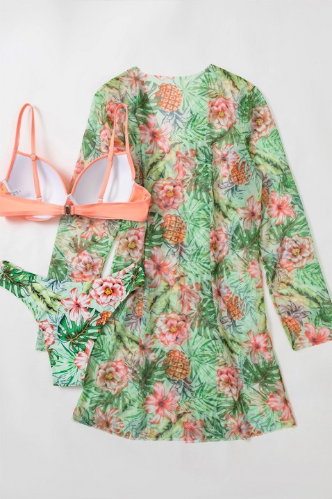 Komplet za plažu TRIONITA GREEN, Boja: zelena, IVET.RS - Nova Kolekcija