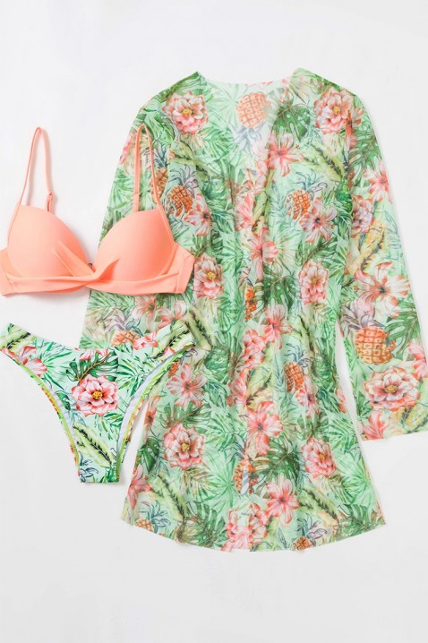 Komplet za plažu TRIONITA GREEN, Boja: zelena, IVET.RS - Nova Kolekcija