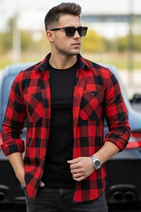 Muška košulja TORELSO RED, Boja: crvena, IVET.RS - Nova Kolekcija