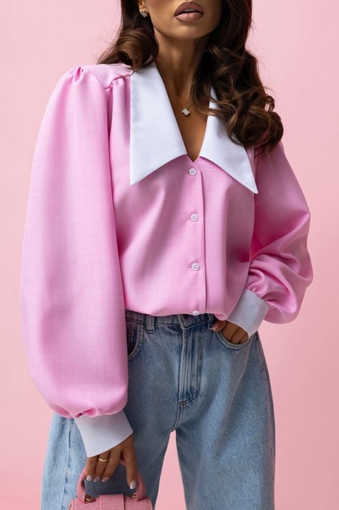 Ženska košulja KESINA PINK, Boja: roze, IVET.RS - Nova Kolekcija