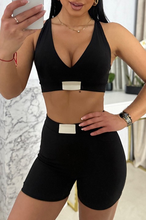 Sportski komplet VLONZILA BLACK, Boja: crna, IVET.RS - Nova Kolekcija