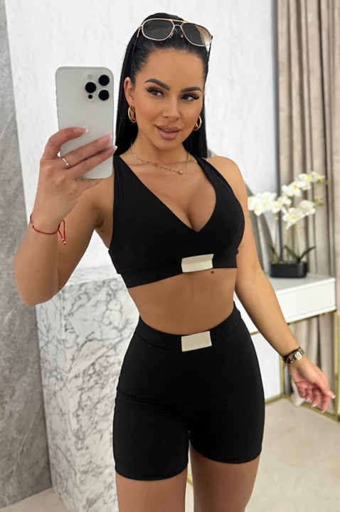 Sportski komplet VLONZILA BLACK, Boja: crna, IVET.RS - Nova Kolekcija