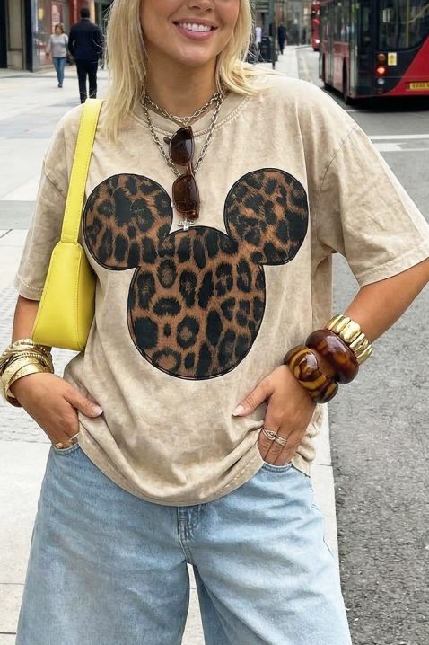 Majica MIKOLZA, Boja: bež, IVET.RS - Nova Kolekcija