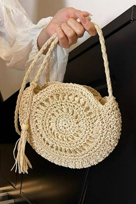 Ženska torba PLANILZA ECRU, Boja: ecru, IVET.RS - Nova Kolekcija