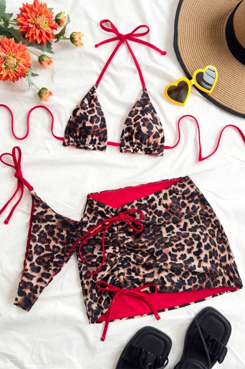 Komplet za plažu DANVILZA, Boja: leopard, IVET.RS - Nova Kolekcija