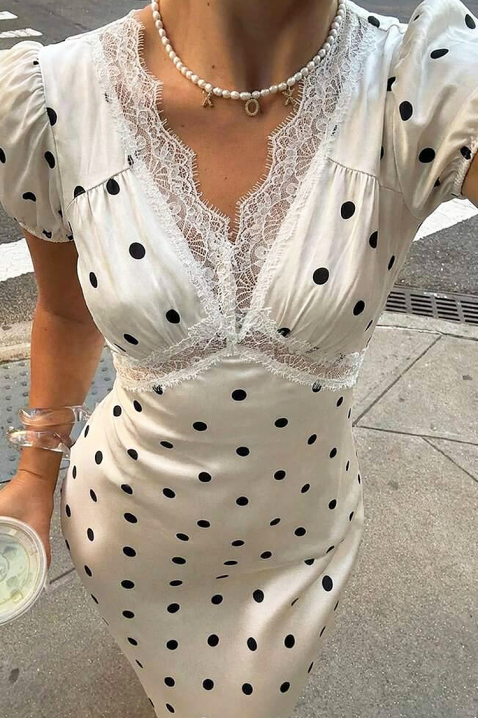 Haljina ROLDELZA, Boja: bela, IVET.RS - Nova Kolekcija