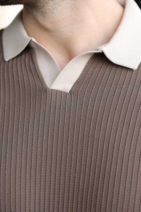 Muška majica RONELMO MOCHA, Boja: moka, IVET.RS - Nova Kolekcija