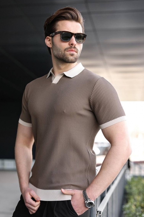 Muška majica RONELMO MOCHA, Boja: moka, IVET.RS - Nova Kolekcija