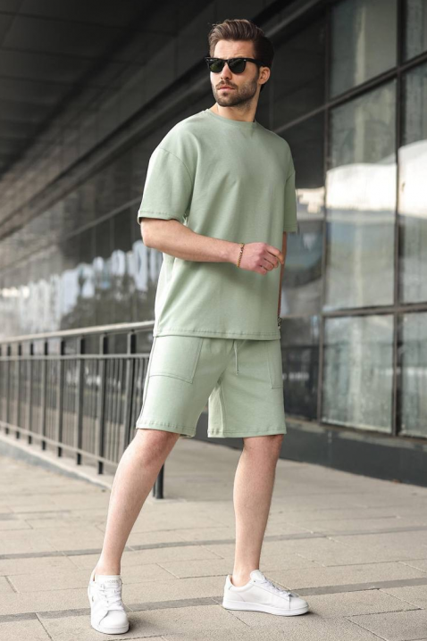 Muški komplet MORNELFO MINT, Boja: menta, IVET.RS - Nova Kolekcija