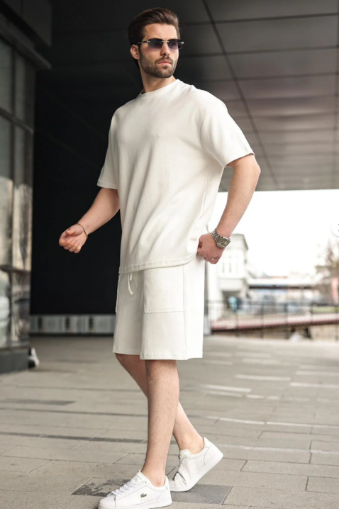 Muški komplet MORNELFO ECRU, Boja: ecru, IVET.RS - Nova Kolekcija