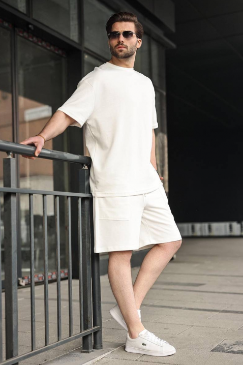 Muški komplet MORNELFO ECRU, Boja: ecru, IVET.RS - Nova Kolekcija