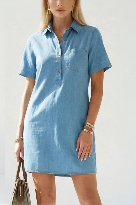 Haljina SLORZELA, Boja: svetloplava, IVET.RS - Nova Kolekcija