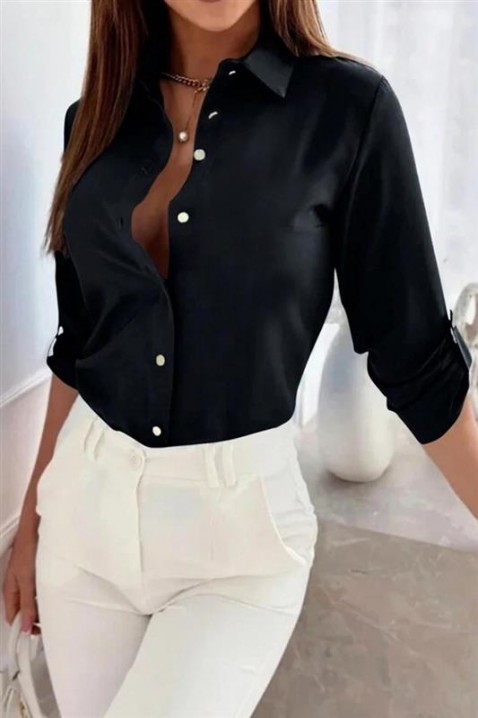 Ženska košulja OGLINZA, Boja: crna, IVET.RS - Nova Kolekcija