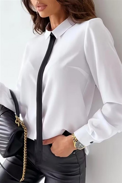 Ženska košulja VRAZELDA, Boja: bela, IVET.RS - Nova Kolekcija