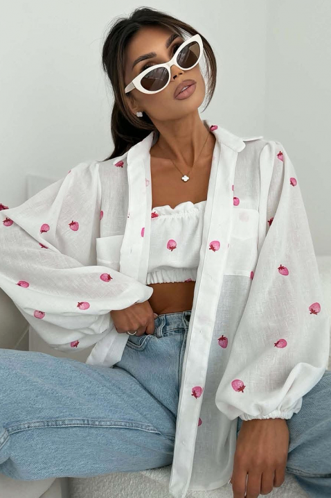 Komplet YAVLENDA, Boja: bela, IVET.RS - Nova Kolekcija