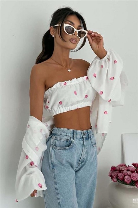 Komplet YAVLENDA, Boja: bela, IVET.RS - Nova Kolekcija