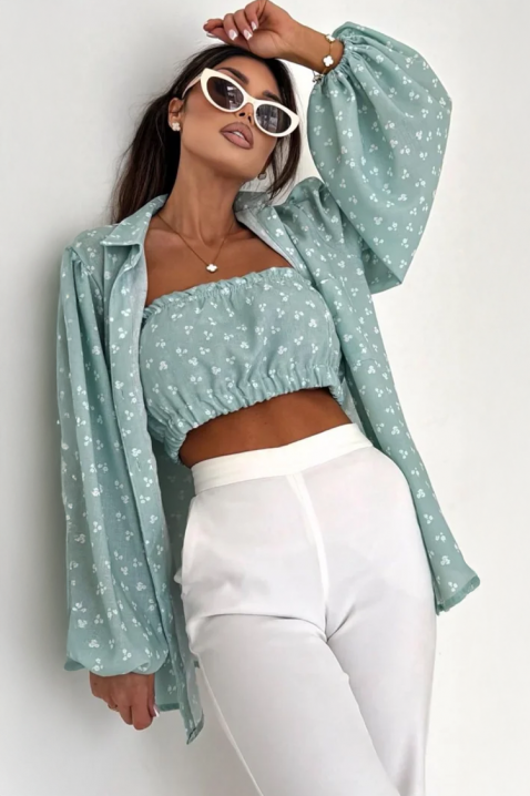 Komplet MENZOLA, Boja: menta, IVET.RS - Nova Kolekcija