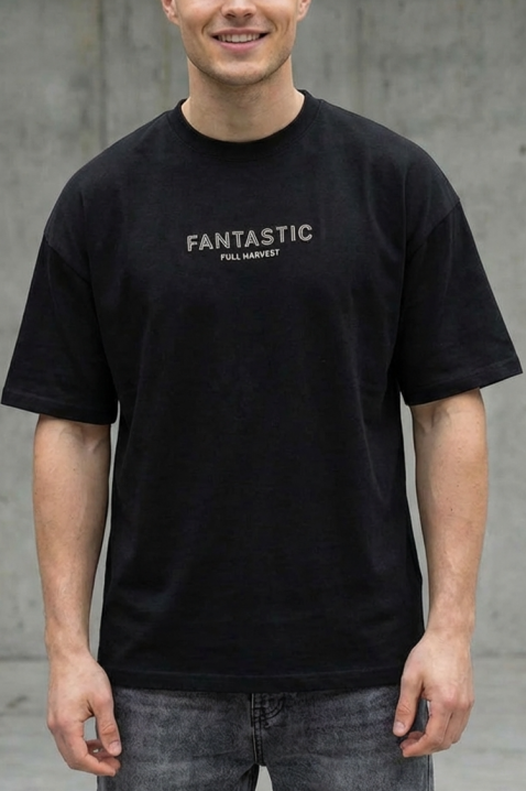 Muška majica ALEKSINO BLACK, Boja: crna, IVET.RS - Nova Kolekcija