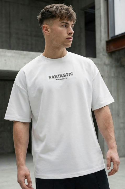 Muška majica ALEKSINO WHITE, Boja: bela, IVET.RS - Nova Kolekcija